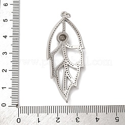 Латунные микро проложить кубического циркония большие кулоны&nbsp;KK-U076-08P