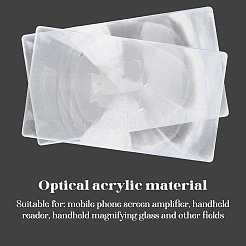 Увеличительное стекло Френеля с акриловой линзой&nbsp;DIY-SP0004-51B