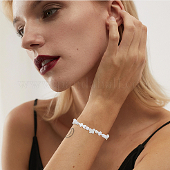 3 нить бусин из натуральных пресноводных ракушек&nbsp;SHEL-HS0001-15