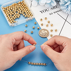 Spacer бисер латунные&nbsp;KK-PH0006-38A