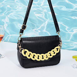 1 шт. непрозрачных акриловых витых цепных удлинителей для сумок&nbsp;PURS-PH0001-41B