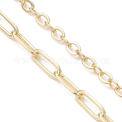 Изготовление слайдера для ожерелья с цепочкой из латунной скрепки&nbsp;AJEW-JB01525