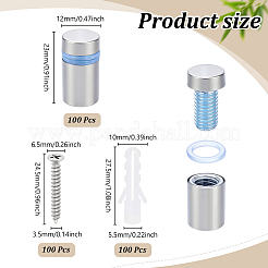 100 пакетик винтов из нержавеющей стали&nbsp;FIND-TW0001-02