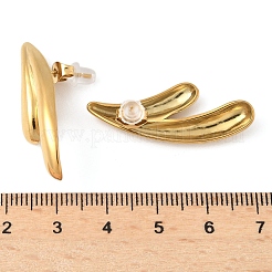 Серьги-гвоздики из нержавеющей стали 304 для женщин&nbsp;EJEW-K302-07G