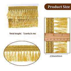 7 ярд кружевной отделки из полиэстера&nbsp;OCOR-GF0005-50A