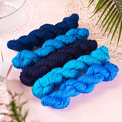 5 моток пряжи из акрилового волокна 5 цветов&nbsp;OCOR-TA0003-22