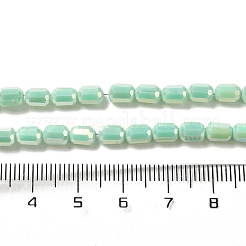 Стеклянные бусины с гальваническим покрытием &nbsp;EGLA-D031-01F