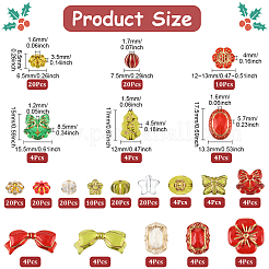 204шт акриловые бусины&nbsp;OACR-SC0002-43