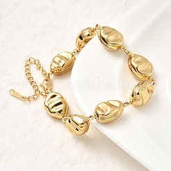 Браслеты из звеньевой цепи из нержавеющей стали 304&nbsp;BJEW-P368-01G