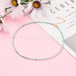 Натуральный амазонитовые бисера ожерелья&nbsp;NJEW-JN03315-03