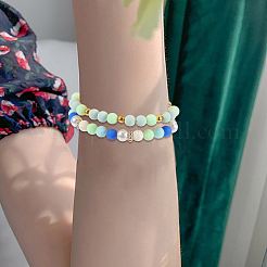 1000 шт. матовые непрозрачные акриловые бусины&nbsp;OACR-SP0001-32B