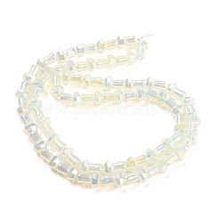 Стеклянные бусины с гальваническим покрытием &nbsp;GLAA-K064-01A-09