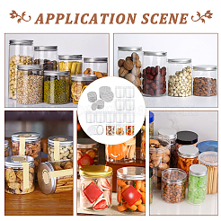 10 шт. колонна прозрачных пластиковых контейнеров для шариков из ПЭТ&nbsp;DIY-NB0010-53