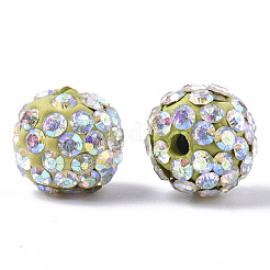 Pave disco бусины&nbsp;RB-T017-04-05