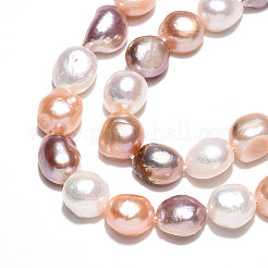 Нити из натурального культивированного пресноводного жемчуга&nbsp;PEAR-N014-09A-01