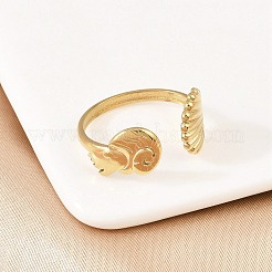 Кольца-манжеты из нержавеющей стали 304 для женщин&nbsp;LS-RJEW-A089-01C-G