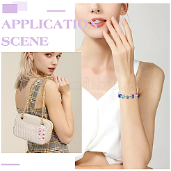 250 шт. 10 стиля европейские бусины из смолы и европейские бусины из сплава со стразами&nbsp;FIND-SC0010-17