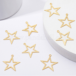 Латунные подвески&nbsp;KK-BC0006-21G-NR