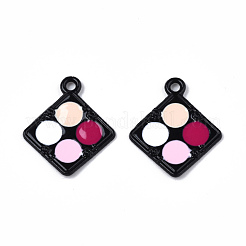 Подвески из сплава с покрытием из цветной эмали&nbsp;ENAM-T011-125