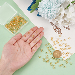 200 шт. латунные разъемные кольца для покрытия стойки KK-BC0013-85B