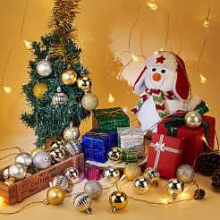 2 комплект 2-х цветных пластиковых шаров&nbsp;DIY-GA0005-40B