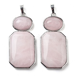 Подвески в форме человеческого тела из натуральных и синтетических смешанных драгоценных камней&nbsp;G-P552-03P