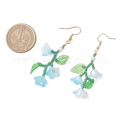 Серьги-подвески из нержавеющей стали 304&nbsp;EJEW-MZ00587-02