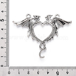 Тибетский стиль сплава дракон большие кулоны&nbsp;PALLOY-D027-02AS