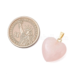 Природного розового кварца подвески&nbsp;PALLOY-JF05169-01