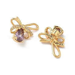 Латунные микро проложить кубического циркония подвески&nbsp;KK-Z136-58G-04