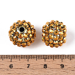 AB-цвет смолы горный хрусталь бисер&nbsp;RESI-S315-14x16-07