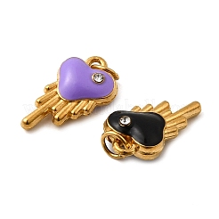 Подвески из нержавеющей стали 304 с эмалью&nbsp;STAS-B097-24G