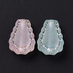 Прозрачные матовые акриловые бусины&nbsp;OACR-P013-35M