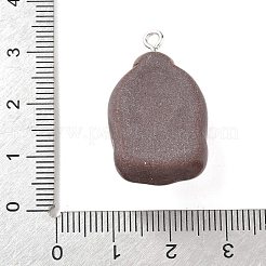 Милые подвески из непрозрачной смолы в виде булавки&nbsp;RESI-V005-007A