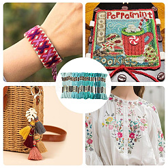 6-слойная полиэфирная нить для вышивания&nbsp;OCOR-CY0002-03A-05