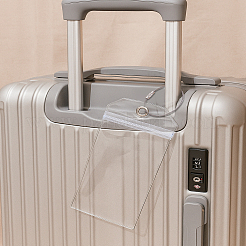 6 пакет пластиковая багажная бирка&nbsp;AJEW-LP0010-90