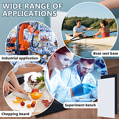 2 лист 2-х цветных листов полиэтилена высокой плотности&nbsp;DIY-OC0014-43B