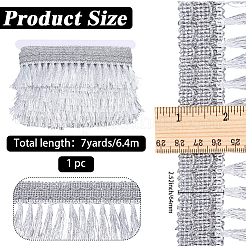 7 ярд кружевной отделки из полиэстера&nbsp;OCOR-GF0005-50B