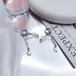 Серьги-кольца из сплава стекла&nbsp;FS-WG6098F-01