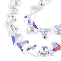 Гальванизируйте прозрачное стекло бисер нитей&nbsp;EGLA-N002-44-01