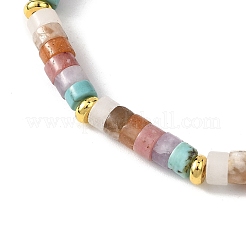 Браслеты из натуральных смешанных драгоценных камней с бусинами для женщин&nbsp;BJEW-JB12819