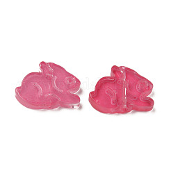 Двухцветный прозрачный стеклянный шарик&nbsp;GLAA-Q092-03-C09