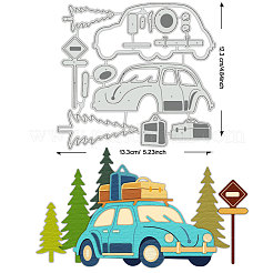 Углеродистая сталь разрезает трафареты&nbsp;DIY-WH0309-2010