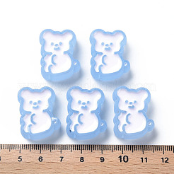 Прозрачные акриловые бусины&nbsp;MACR-S374-07B-04