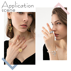 12 шт. 6 стиля ионного покрытия (IP) подвески из нержавеющей стали 304&nbsp;STAS-UN0031-21