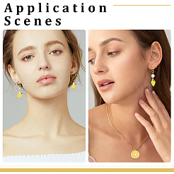 40 шт. 8 стиля подвески из сплава эмали и смолы&nbsp;ENAM-ME0001-56