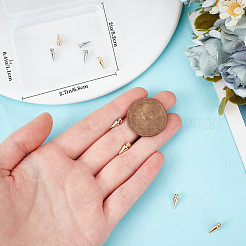 20шт 2 цвета латунные подвески&nbsp;KK-BBC0015-19