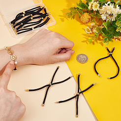 Изготовление браслета-слайдера из витого нейлонового шнура 10шт.&nbsp;MAK-UN0001-54A