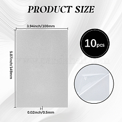 10шт алюминиевый лист для теплопередачи&nbsp;AJEW-SP0001-88B