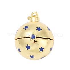 Латунные микропроволочные кубические циркониевые медальоны&nbsp;KK-H203-13G